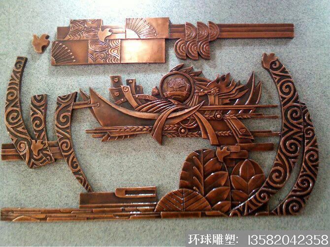 墙体壁画 紫铜浮雕5 墙体壁画 紫铜浮雕5