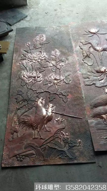 墙体壁画铜浮雕1 墙体壁画铜浮雕1