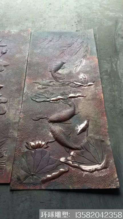 墙体壁画铜浮雕3 墙体壁画铜浮雕3